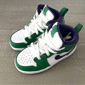 Air Jordan 1Mid TD Hulk size 8C